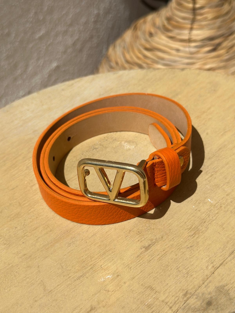 Ceinture Elena orange