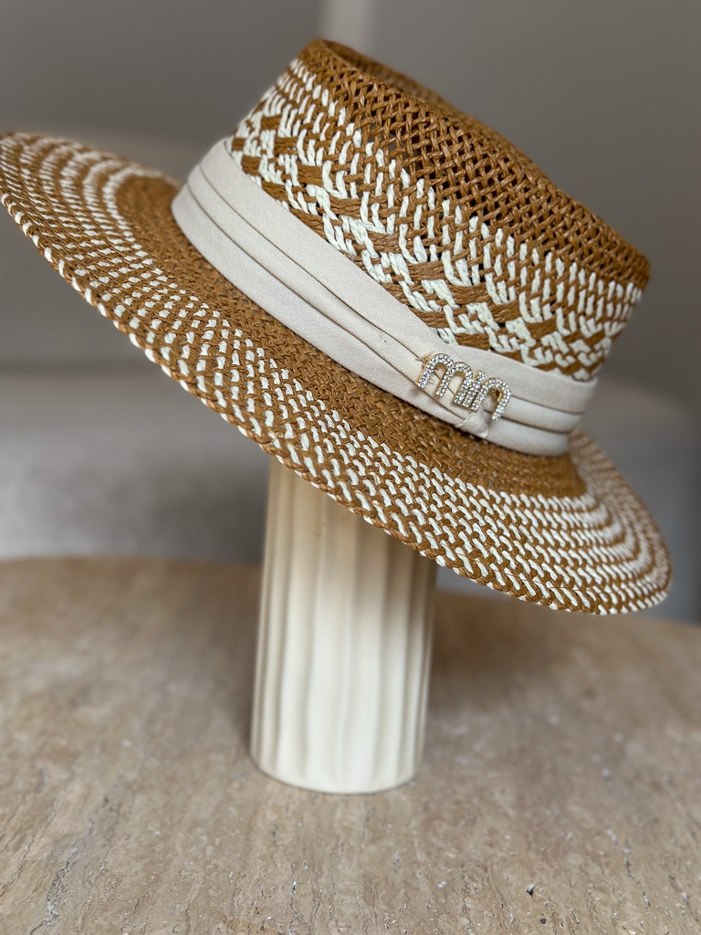 Chapeau Elmira taupe