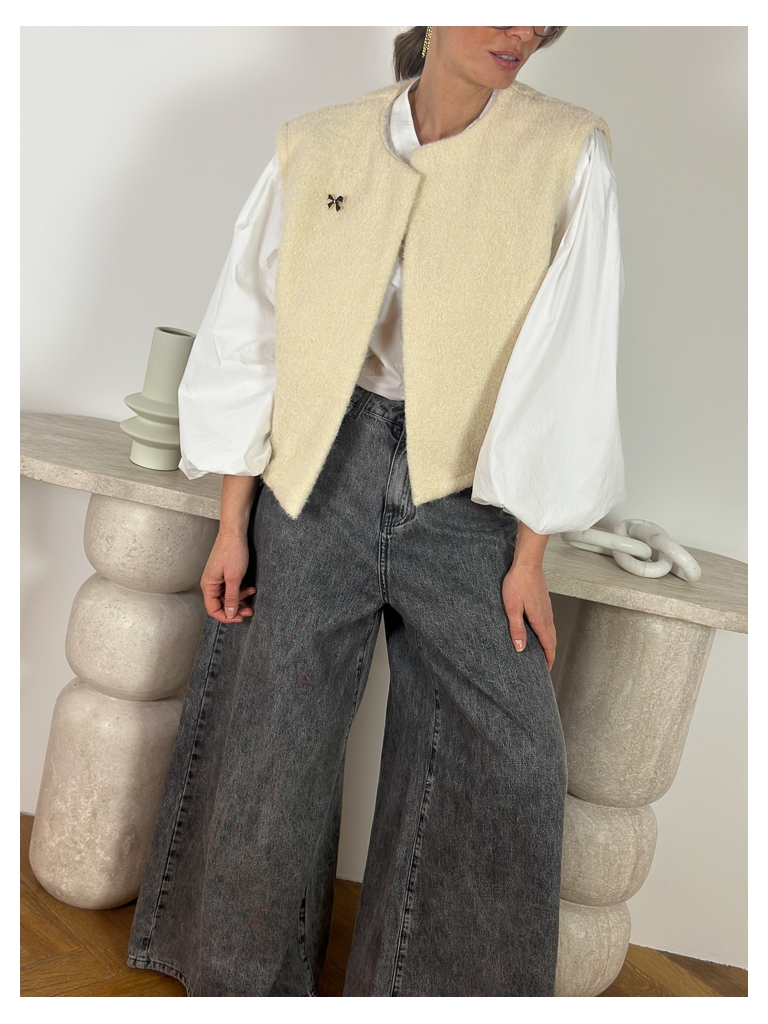 Veste Max crème