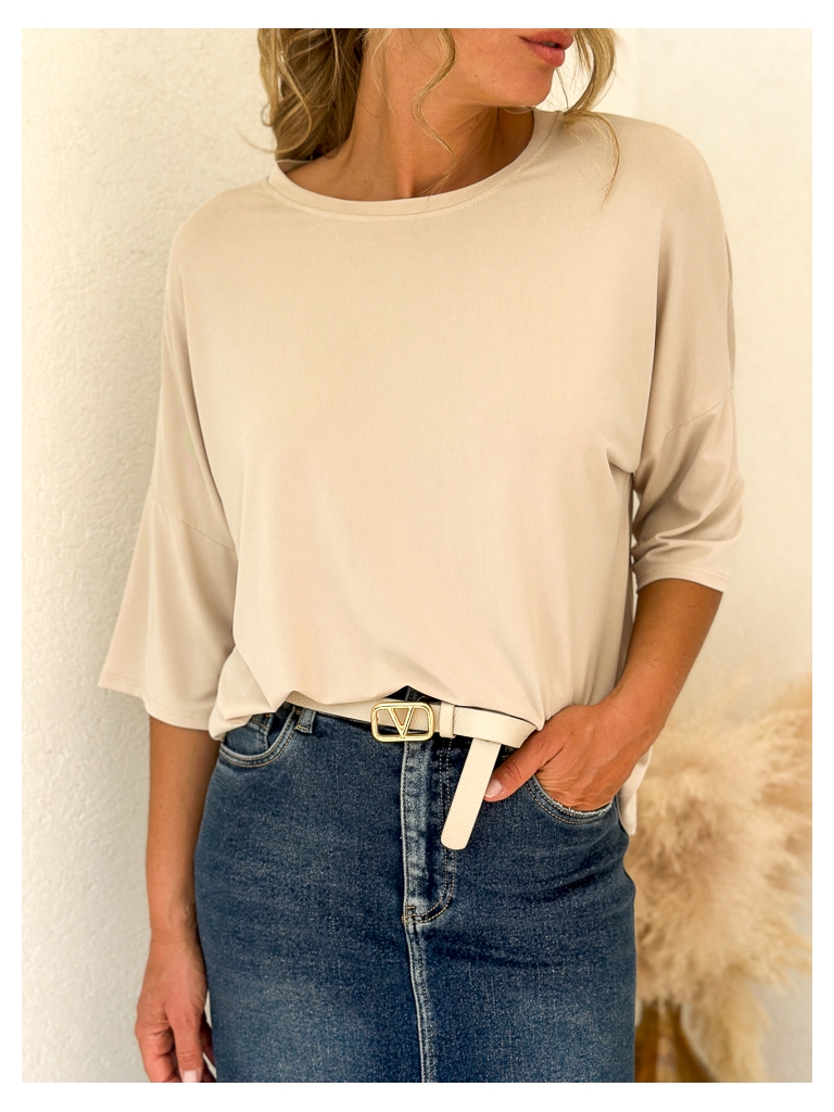 Tee shirt Noa beige