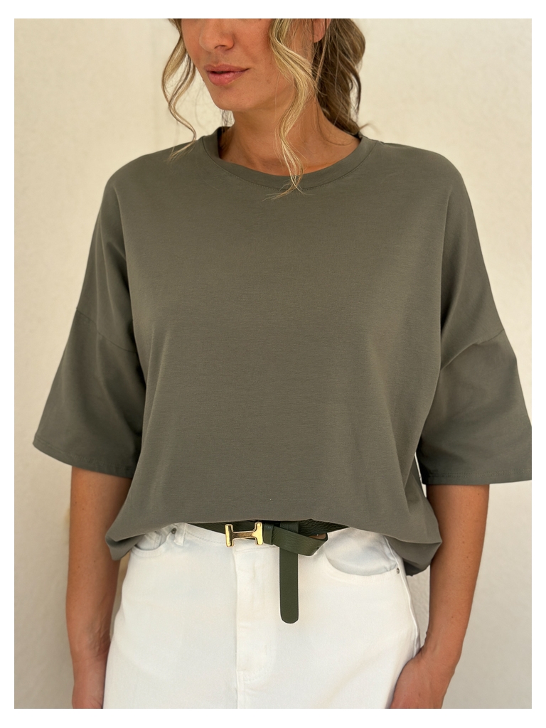 Tee shirt Noa kaki precommande