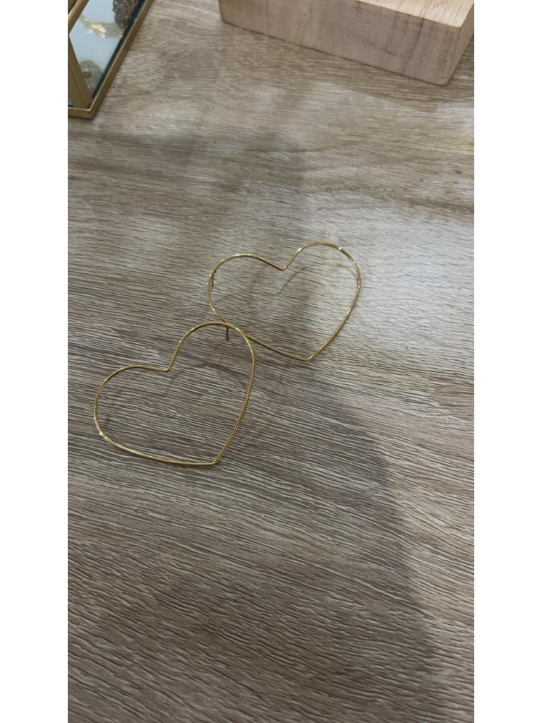 Boucles d'oreilles Coeur