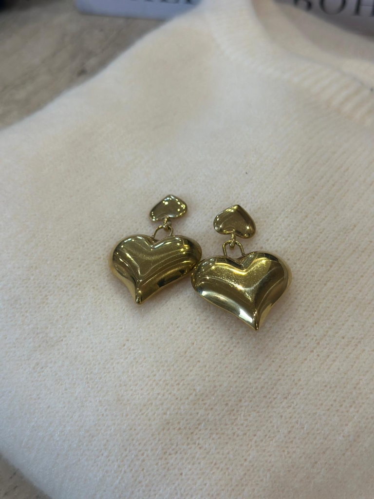 Boucles d'oreilles Coeur